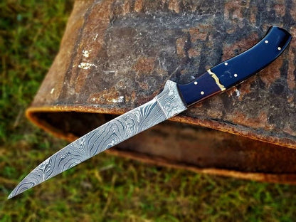 The Buffalo Horn and Rosewood Fillet Knife | Texan Knives