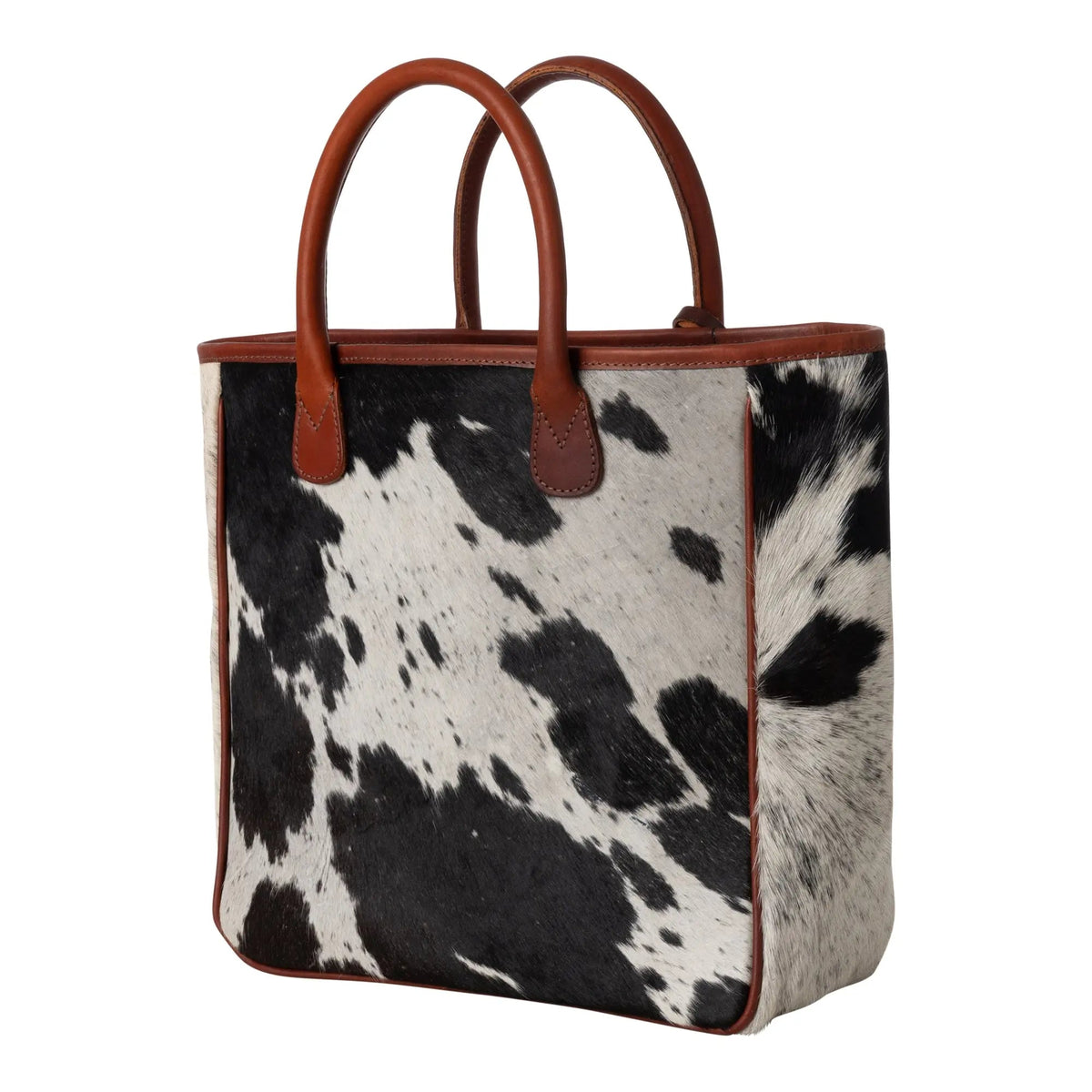 The Hair-on-Hide Cowhide Tote, view 3