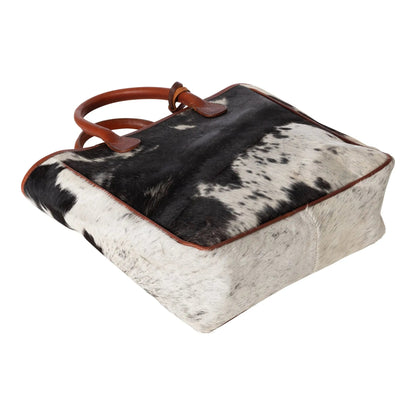 The Hair-on-Hide Cowhide Tote, view 8