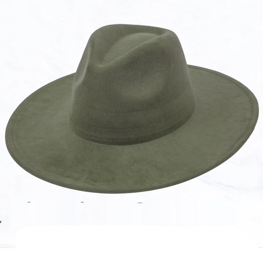 Floral leather hat band with howlite, view 6