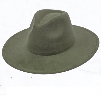 Floral leather hat band with howlite, view 6