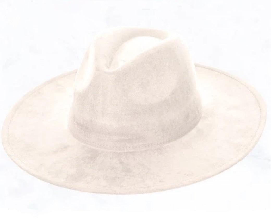 Floral leather hat band with howlite, view 8