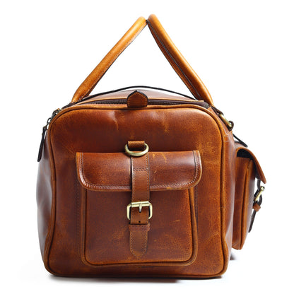 Berlin Leather Weekender by Classy Leather Bags, view 4