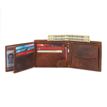 The Hunter Buffalo Leather Wallet, view 9