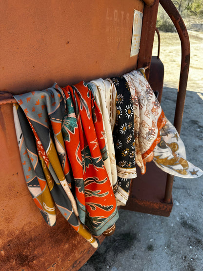 Saddle Club 26-Inch Wild Rag by Tirzah Lane Art, view 2