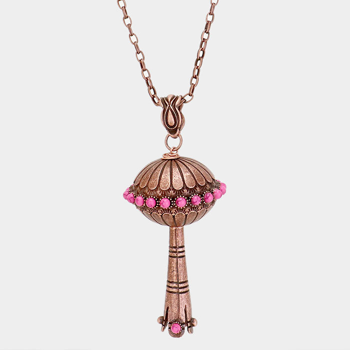 The Single Squash Blossom Pendant, view 3