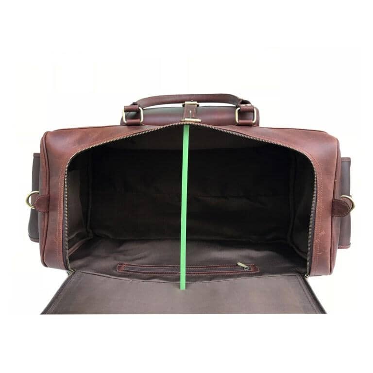 Richardson Leather Duffle by Classy Leather Bags, view 2