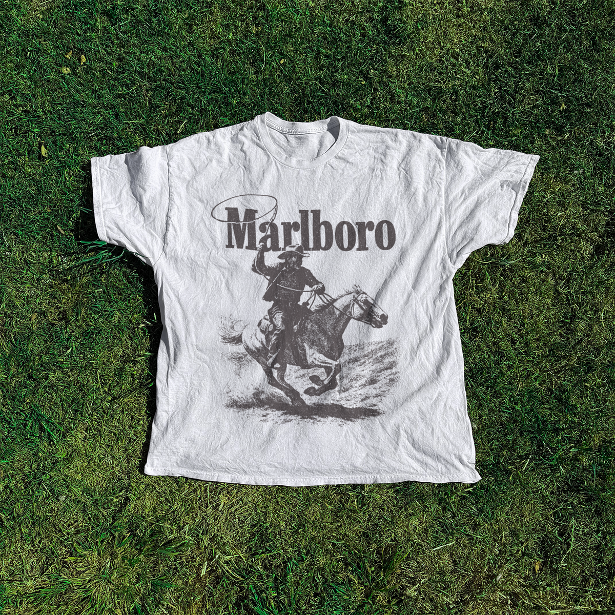 Rugged Vintage White Tee, view 2