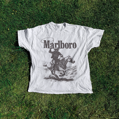 Rugged Vintage White Tee, view 2