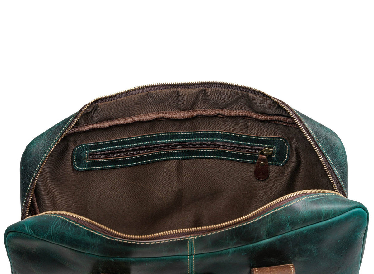 Jefferson Leather Briefcase by Classy Leather Bags, view 3