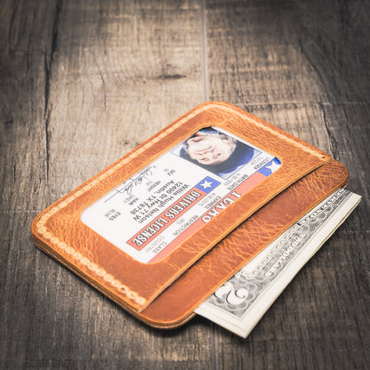Pflugerville Card Wallet by Bull Sheath Leather, view 2