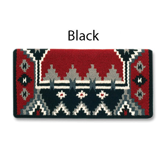 Enchanted Pines Gray Saddle Blanket by Mayatex, view 2