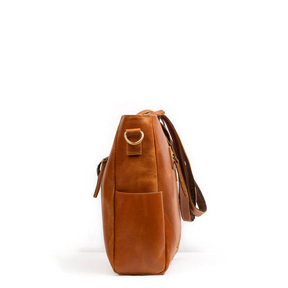 Kodiak Tan Leather Tote by Classy Leather Bags, view 2