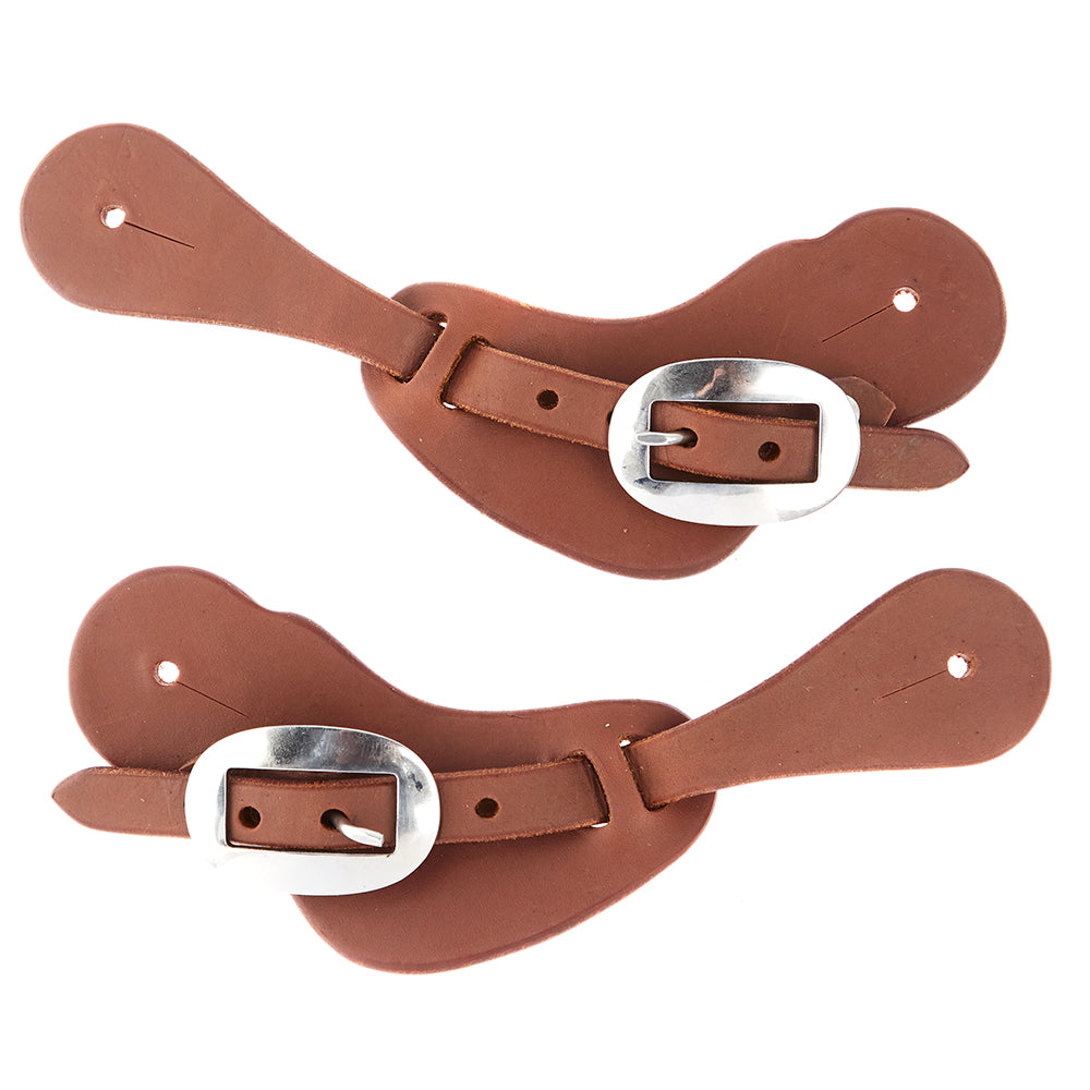 Oiled Cowboy Spur Straps, Ladies and Youth, view 3