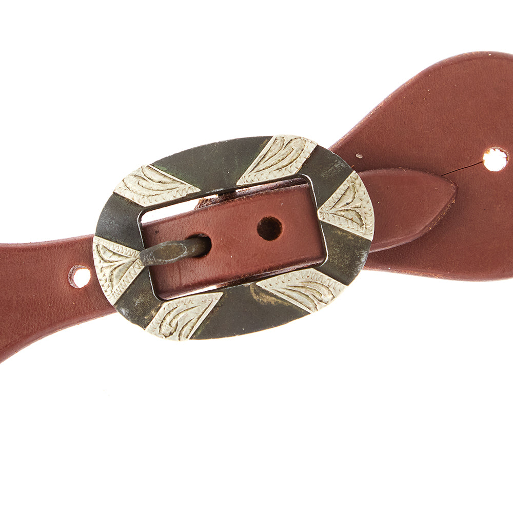Oval Bar Dove Wing Spur Straps, Ladies and Youth, view 2