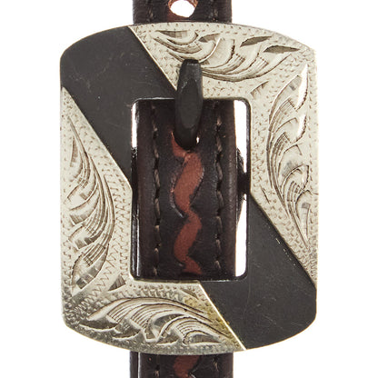 Silver Bar Rope-Tooled Headstall, view 2