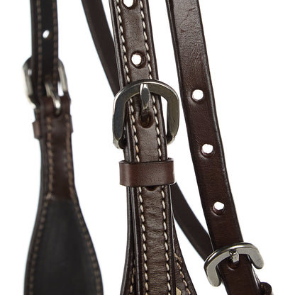 Scalloped Rawhide Browband Headstall, view 5