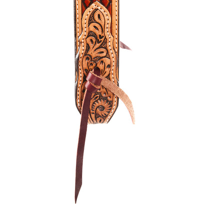 Chestnut Diamond Ranger Browband Headstall, view 4