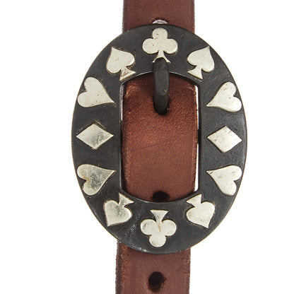 Card-Suit Harness Single Ear Headstall, view 2