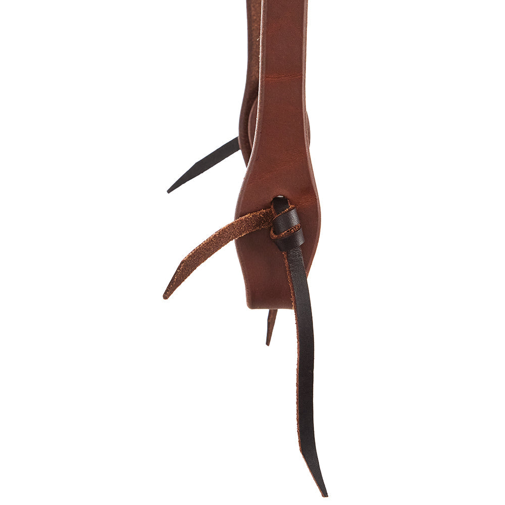 Double Buckle Harness Leather Single Ear Headstall, view 4