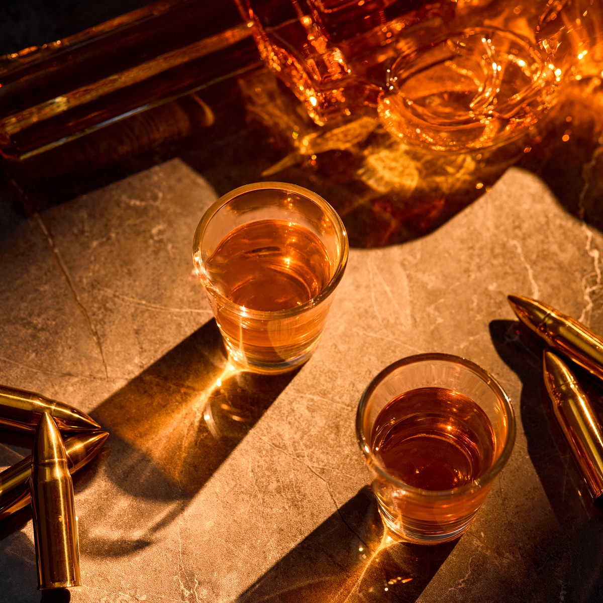 The Pistol Whiskey Decanter Set | CRAFTGEN