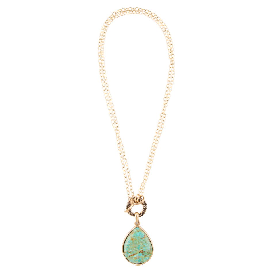 The Abby Turquoise Pendant, view 5