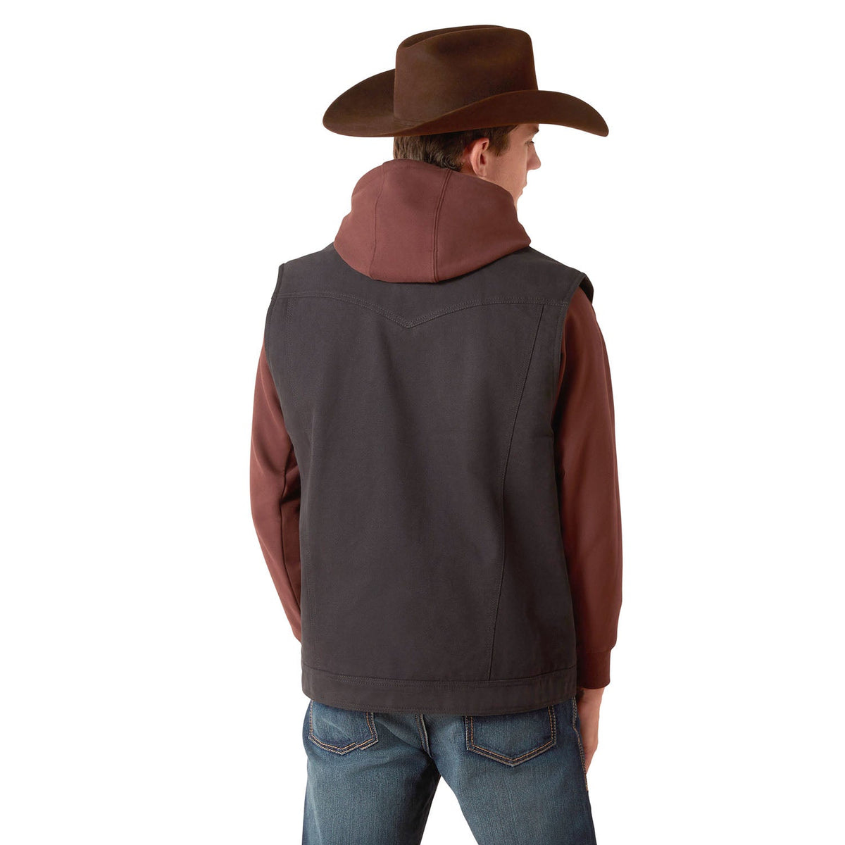 The Ariat Canvas Rancher Vest | Jeffers