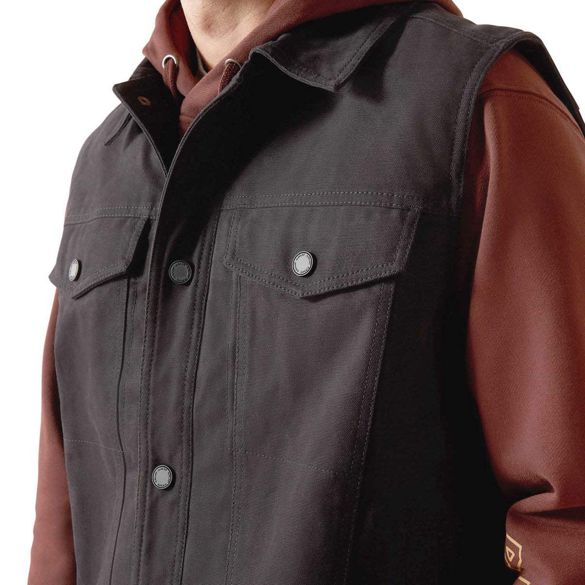 The Ariat Canvas Rancher Vest | Jeffers