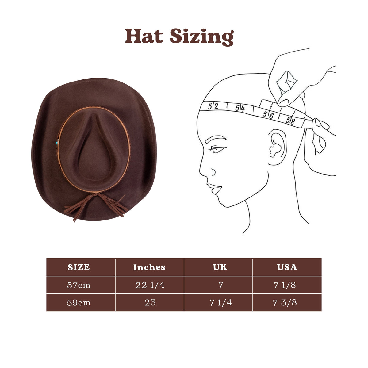 Canyon Coffee Brown Cowboy Hat by Mix Brown, view 3