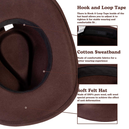 Canyon Coffee Brown Cowboy Hat by Mix Brown
