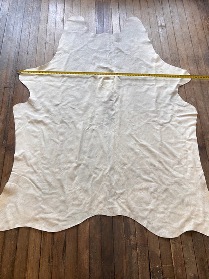 Brazilian cowhide rug about 7 by 5 feet, view 3