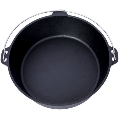 The Camp Dutch Oven with Skillet Lid, 12 Quart | House of Zazla