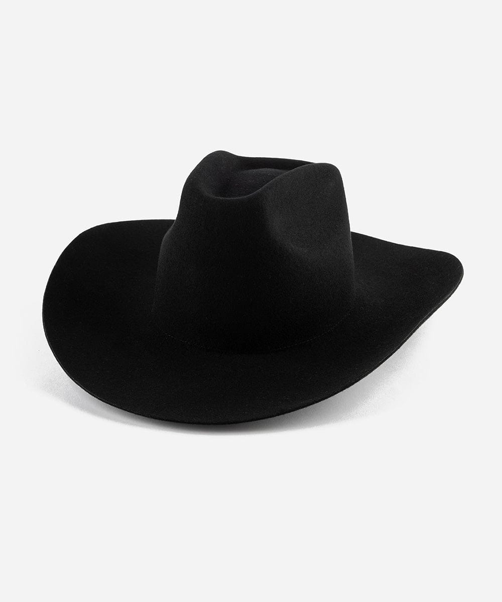 Lane brick-crown felt cowboy hat by Gigi Pip, view 20
