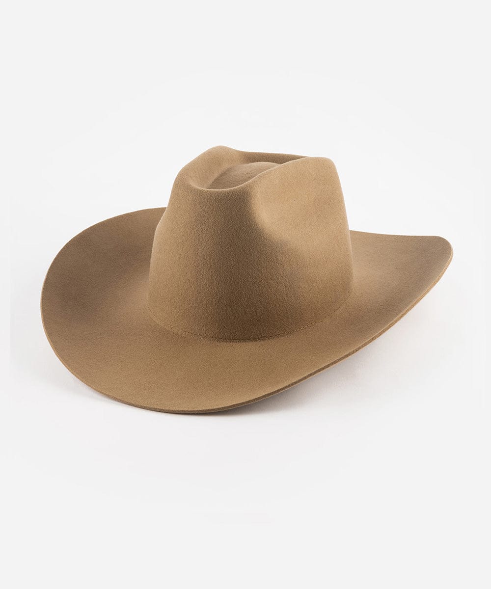 Lane brick-crown felt cowboy hat by Gigi Pip, view 13