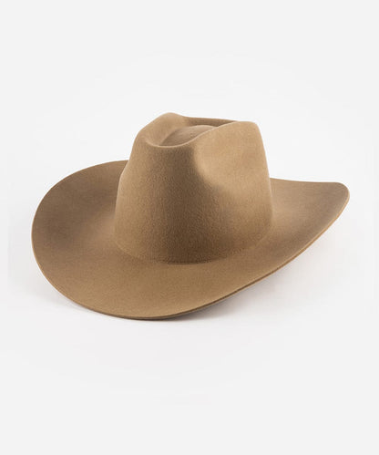 Lane brick-crown felt cowboy hat by Gigi Pip, view 13