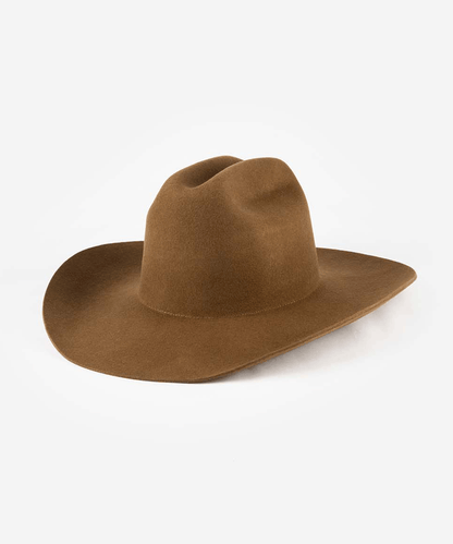 Teddy Cattleman Felt Hat in Coffee by Gigi Pip