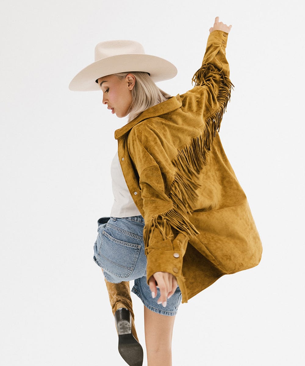 Lane brick-crown felt cowboy hat by Gigi Pip, view 5
