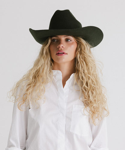 Teddy Cattleman Felt Hat by Gigi Pip, view 37