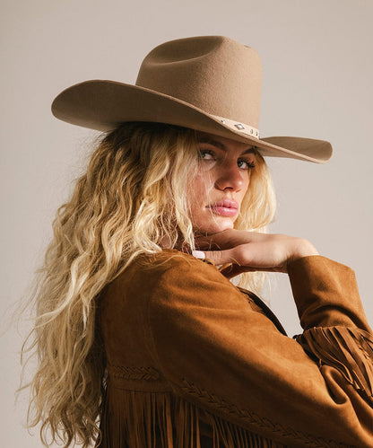 Teddy Cattleman Felt Hat by Gigi Pip, view 61