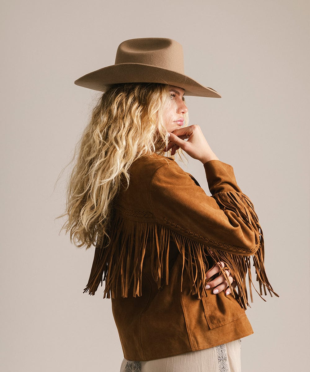Teddy Cattleman Felt Hat by Gigi Pip, view 64
