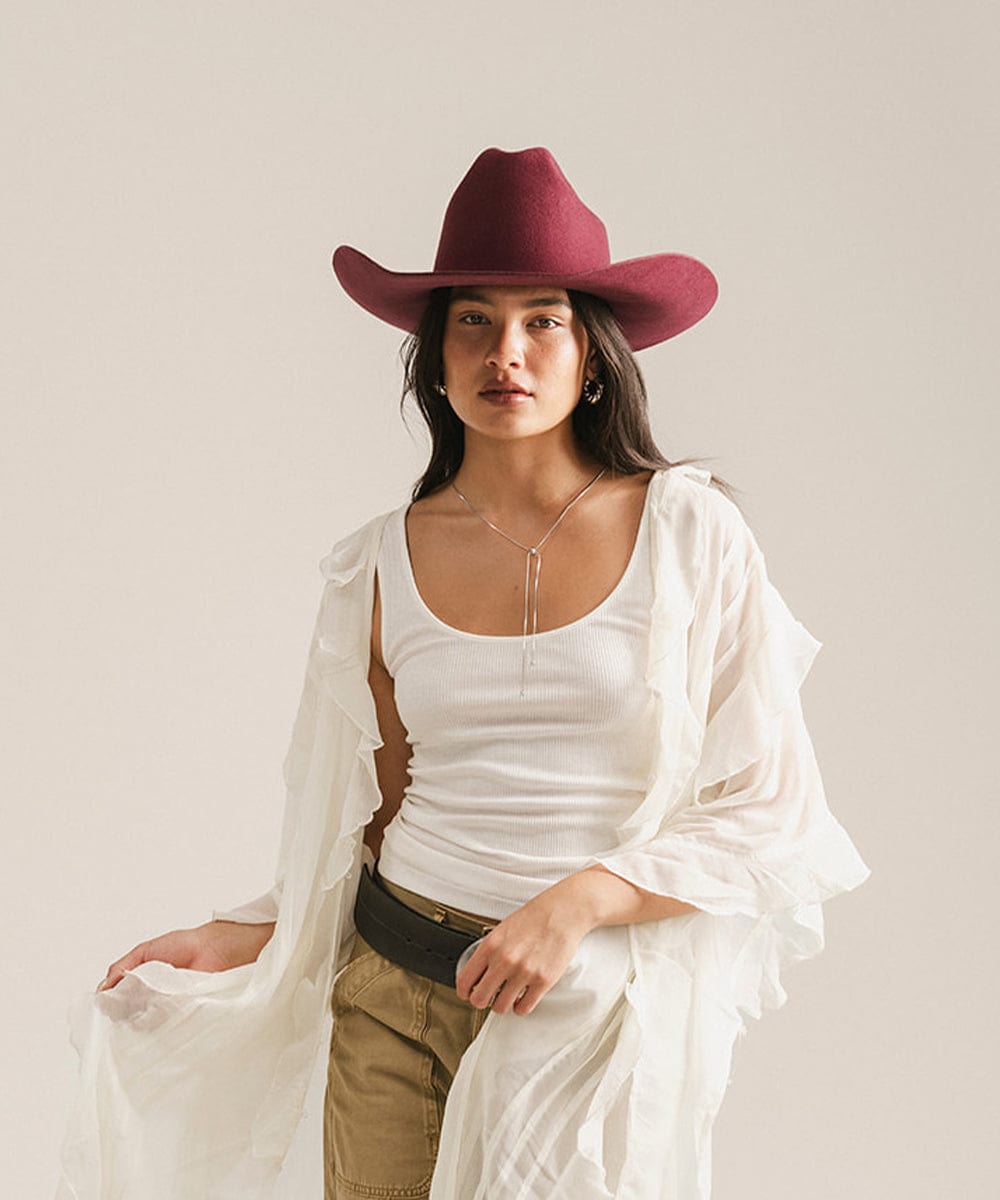 Teddy Cattleman Felt Hat by Gigi Pip, view 74
