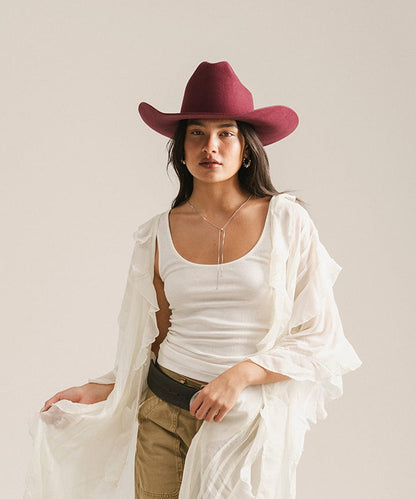 Teddy Cattleman Felt Hat by Gigi Pip, view 74