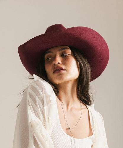Teddy Cattleman Felt Hat by Gigi Pip, view 75
