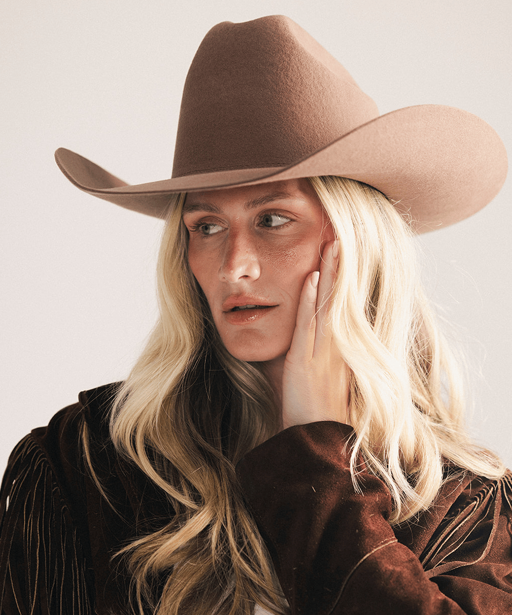 Teddy Cattleman Felt Hat by Gigi Pip, view 54