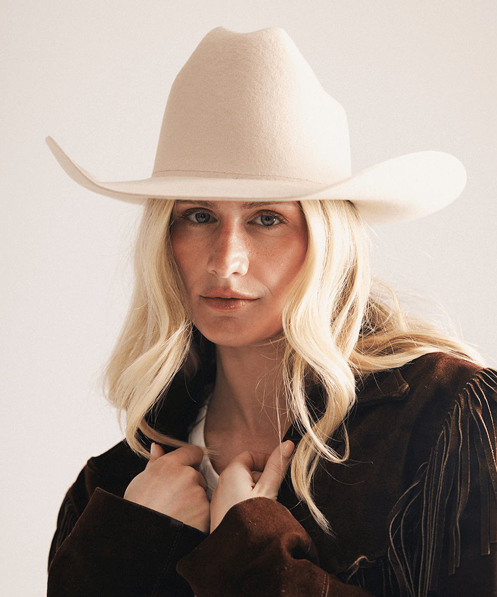 Teddy Cattleman Felt Hat by Gigi Pip, view 56