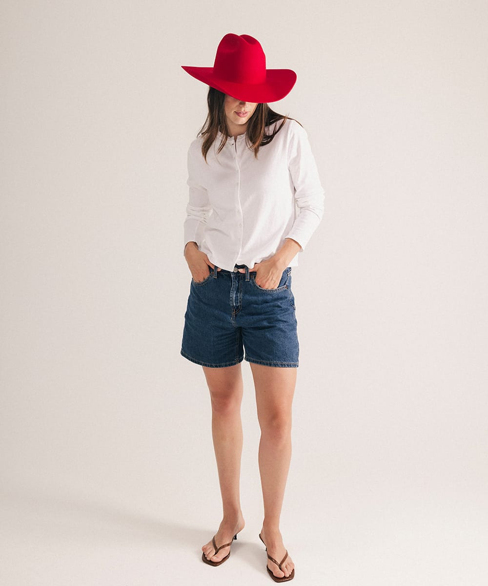 Teddy Cattleman Felt Hat by Gigi Pip, view 34