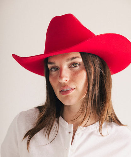 Teddy Cattleman Felt Hat by Gigi Pip, view 33