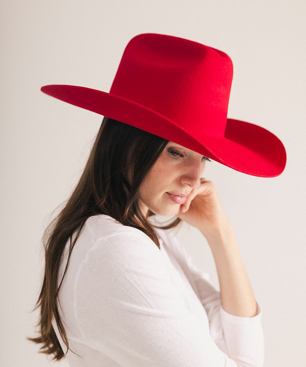 Teddy Cattleman Felt Hat by Gigi Pip, view 31