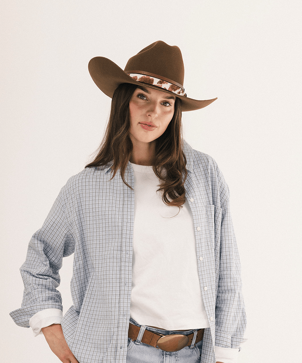Teddy Cattleman Felt Hat by Gigi Pip, view 10