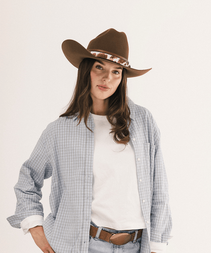 Teddy Cattleman Felt Hat by Gigi Pip, view 10